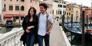 Billie Eilish și Nat Wolff Veneția