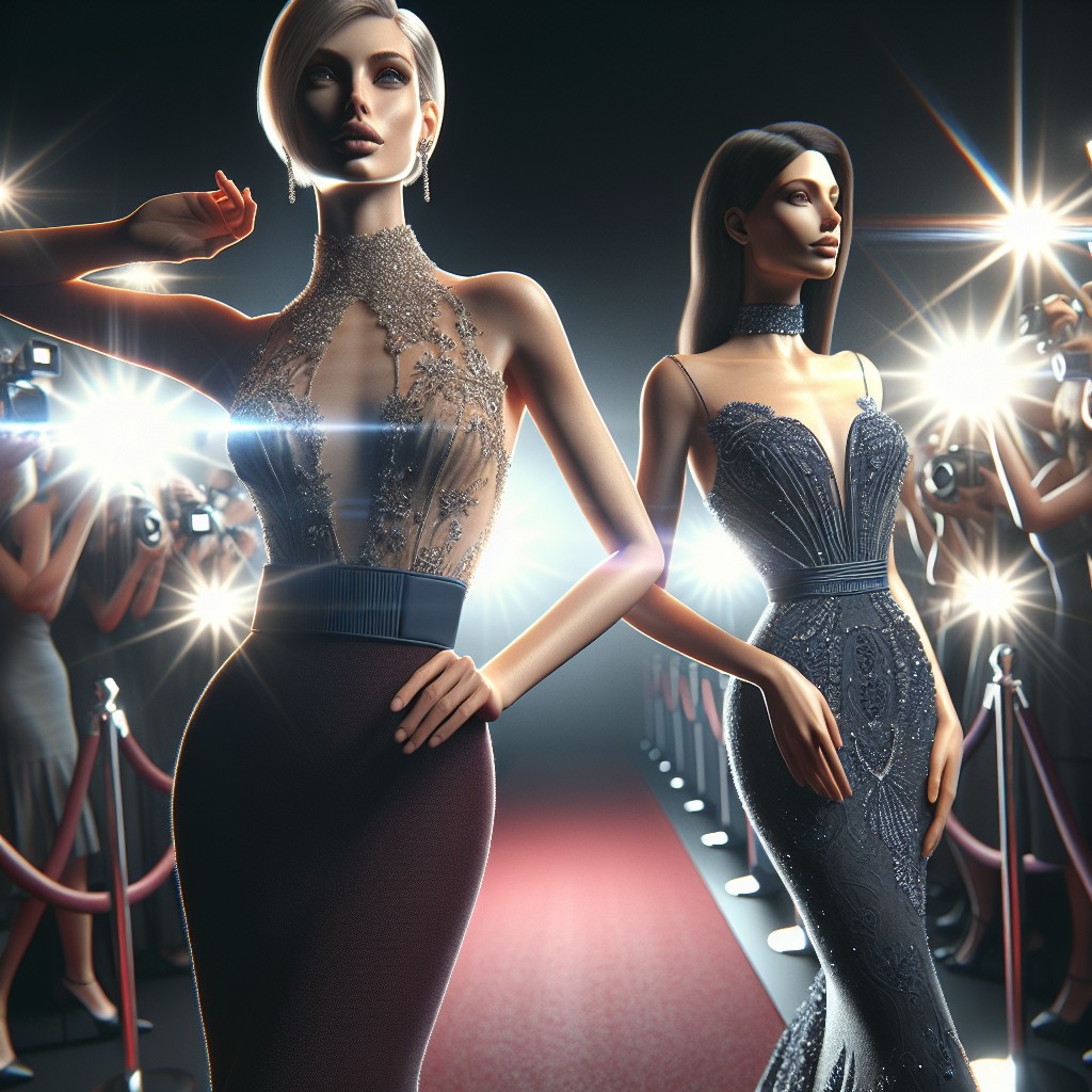 Ținute de covor roșu: trucuri de proporții care arată bine